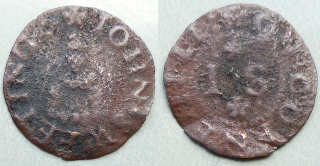 Cornhill, John Sweeting farthing token